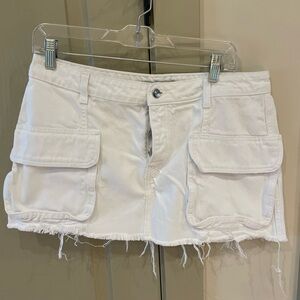 White Women's Cargo Shorts
